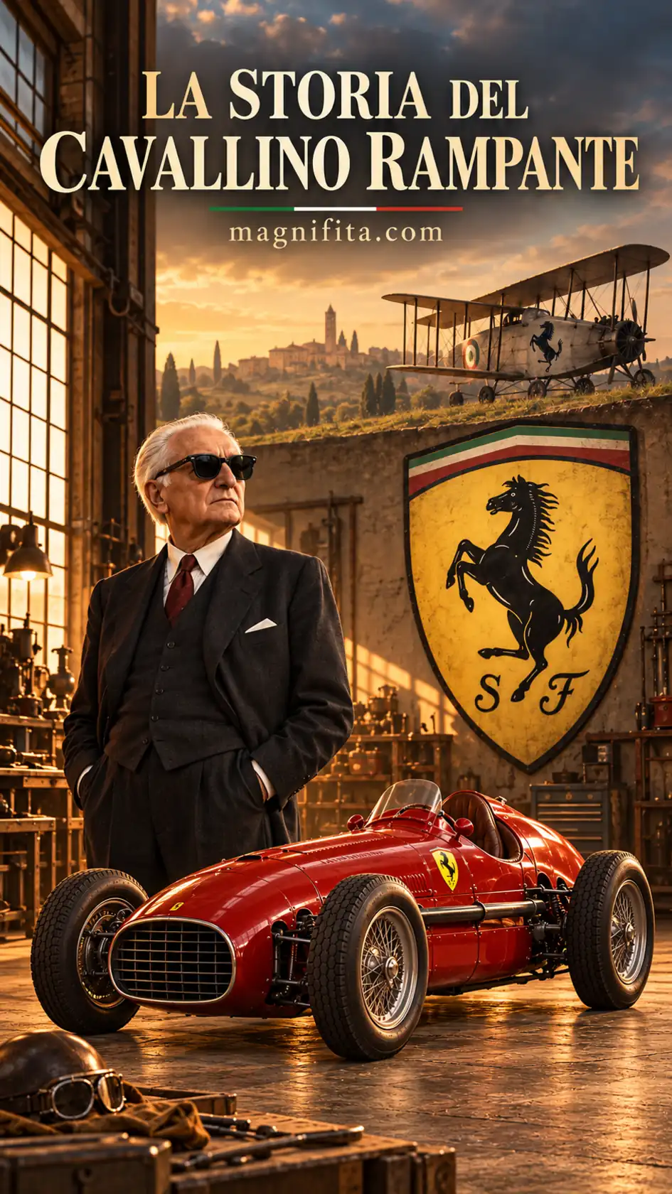 La storia dello stemma della Ferrari