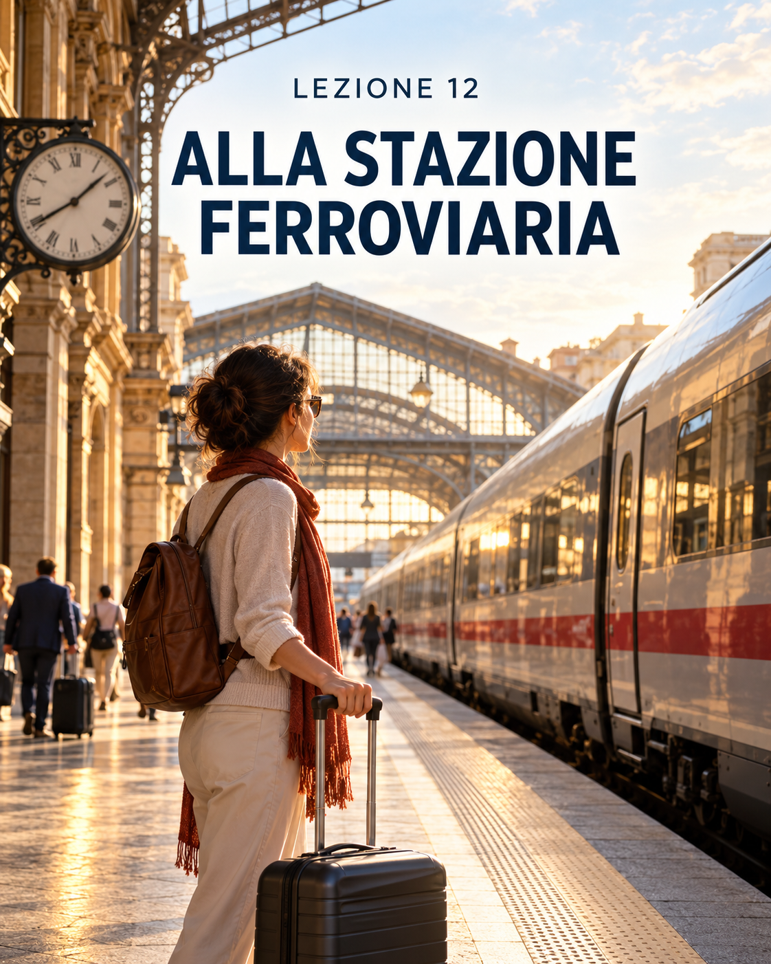 Alla stazione ferroviaria